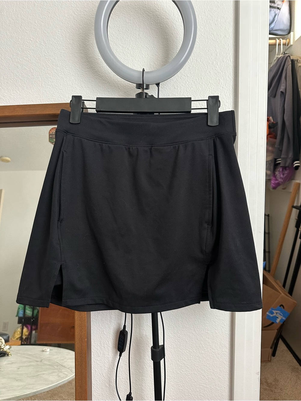 all in motion Black Women's Athletic Skort